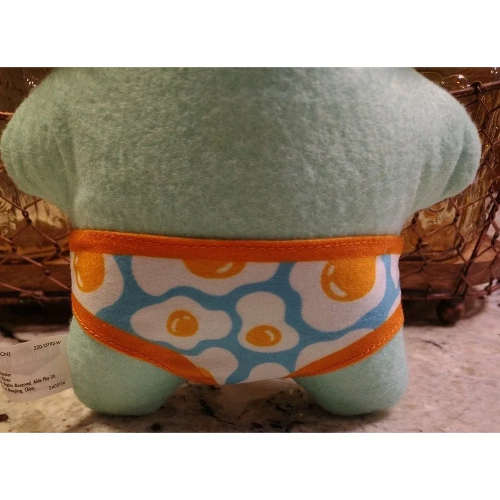 Fuggler Plush Budgie Underwear Funny Ugly Monster Blue‎ Button Eyes Monster